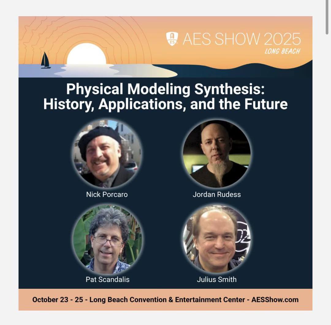 IASIG - Are you at AES Long Beach today? Join Jordan Rudess, Nick ...