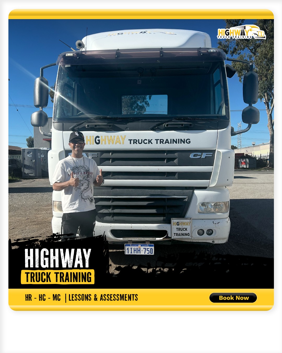 Highway - A huge congratulations to Afjal on passing his Heavy Rigid ...