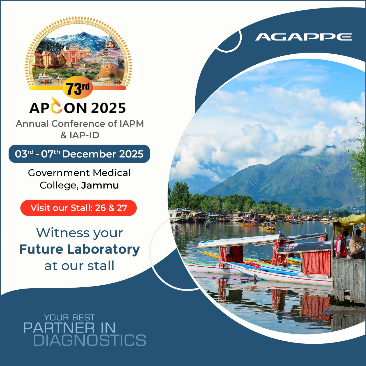 Agappe - 🔬 Gear up for APCON 2025 – Jammu Edition! We're... | Facebook