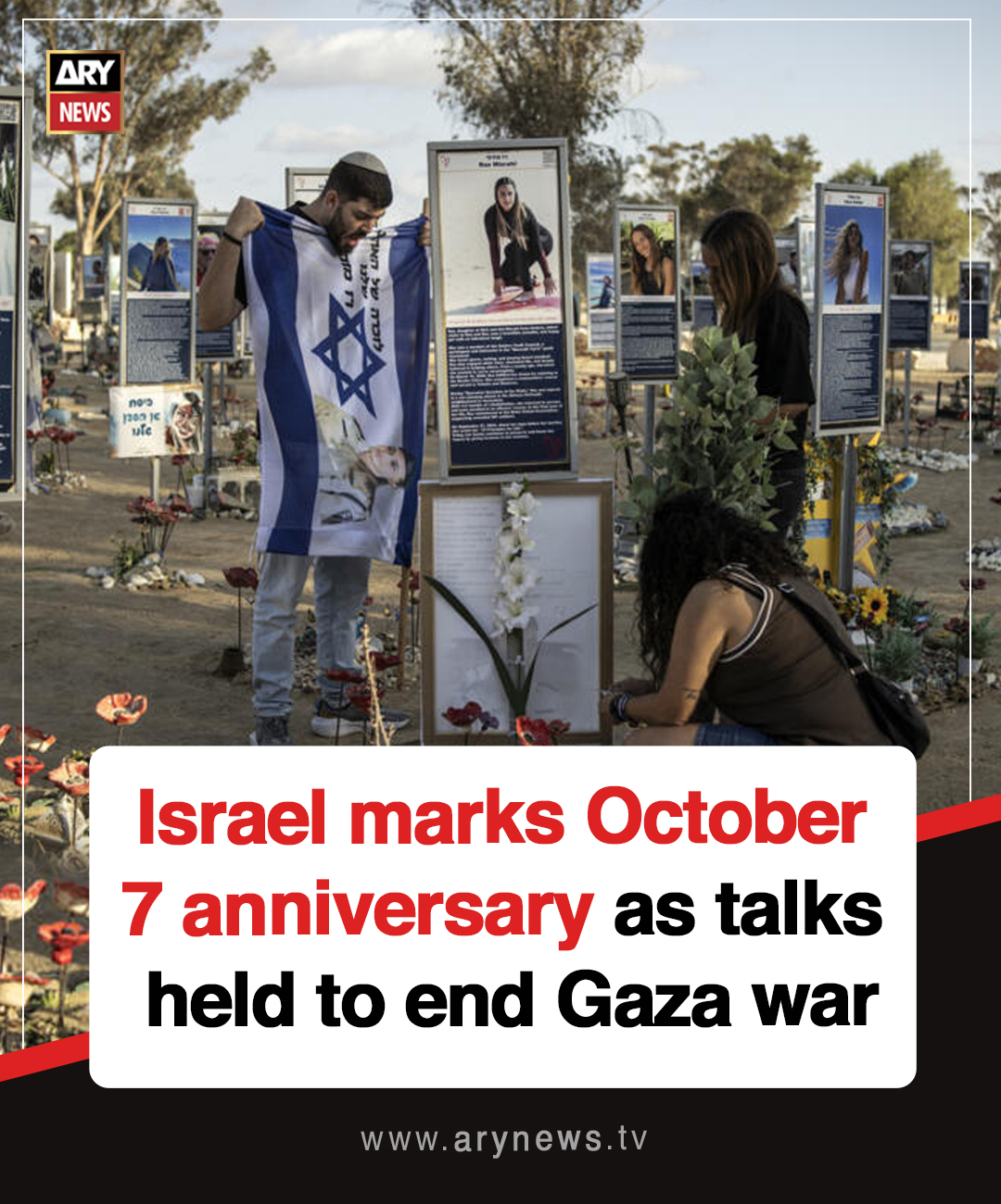 ARY News - Israel marks October 7 anniversary as talks... | Facebook