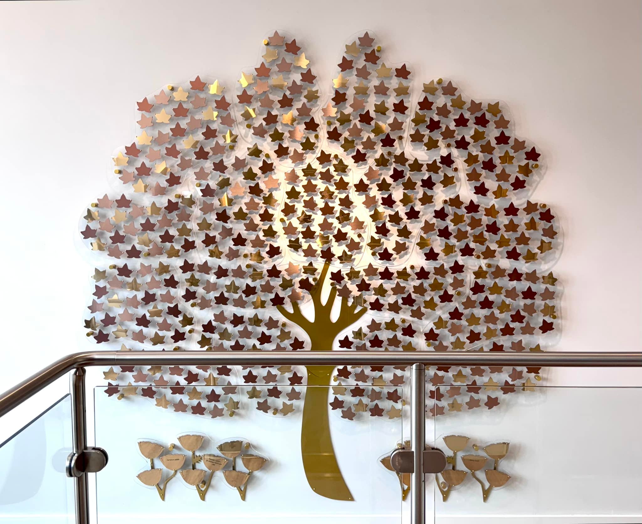 Perspexangel Memory Tree Sculptures