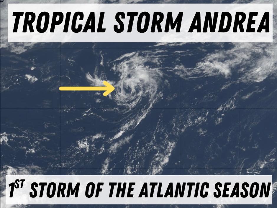 Meteorologist - The first storm of the 2025 Atlantic hurricane season ...