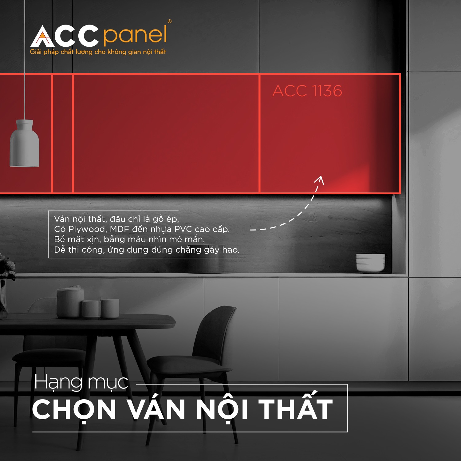 ACC Panel - Ván thi... - ACC Panel - Ván thi công nội thất