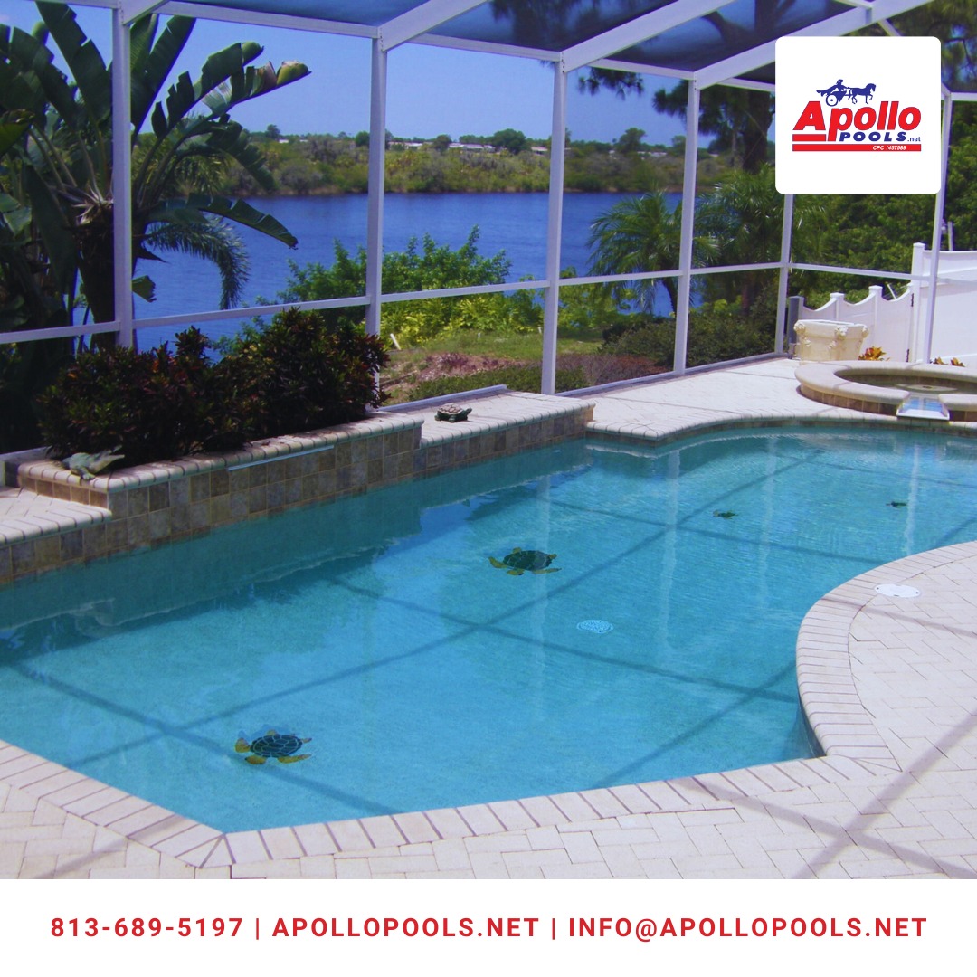 Apollo - 🌟 Feature Friday: Pool Tile Mosaics 🌟 It’s the little details ...