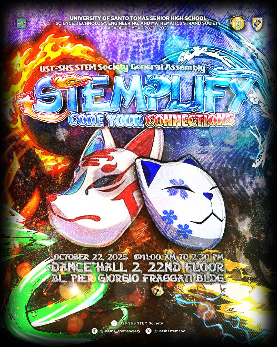 UST - The UST SHS STEM Society summons its members to embark on a new ...