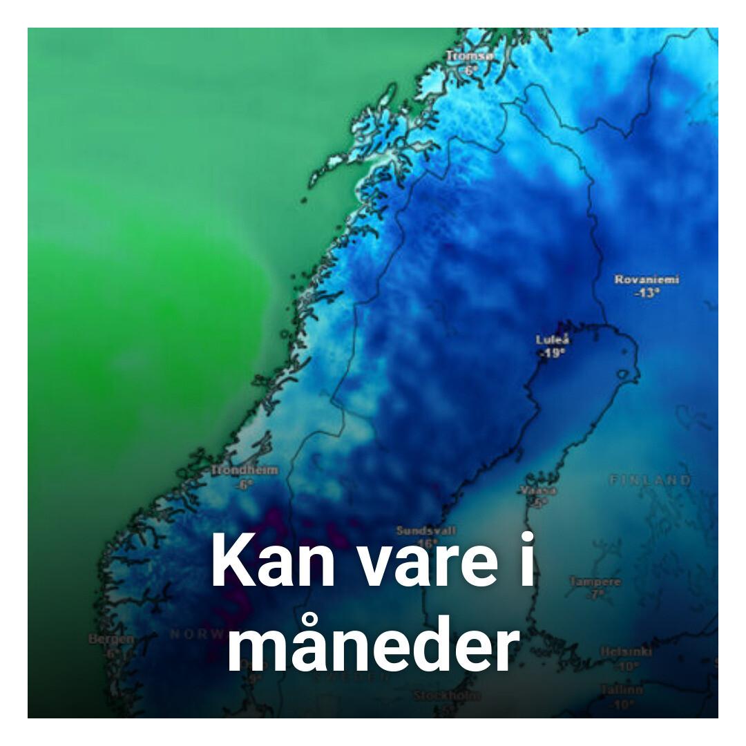 Dagbladet - Det kalde vinterværet fortsetter den kommende uka. Et ...