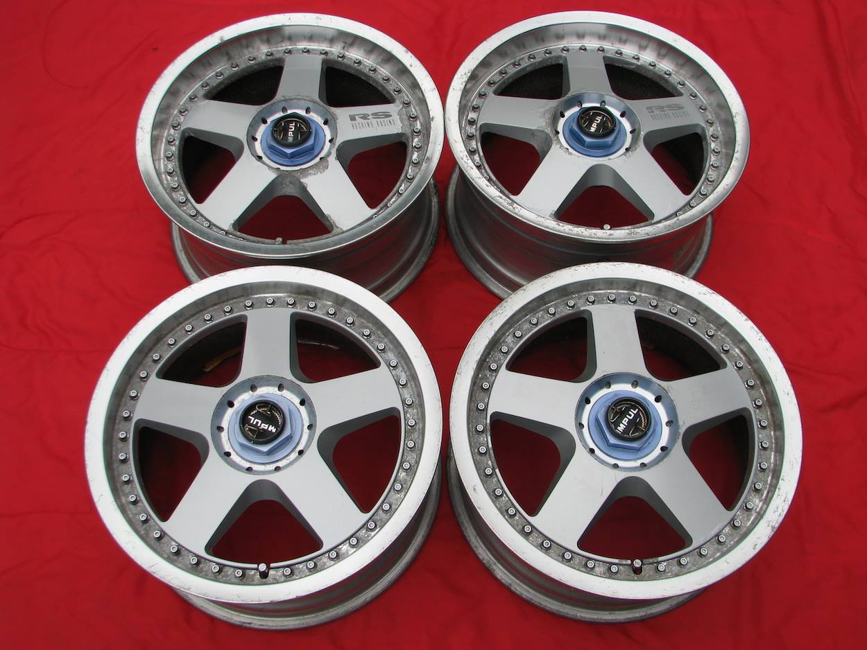 In stock: A set of Hoshino Racing Impul RS, in unusual staggered