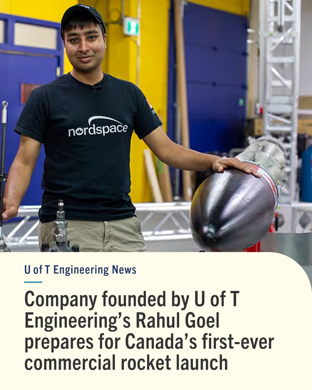 🚀 NordSpace is ramping... - University of Toronto Engineering | Facebook
