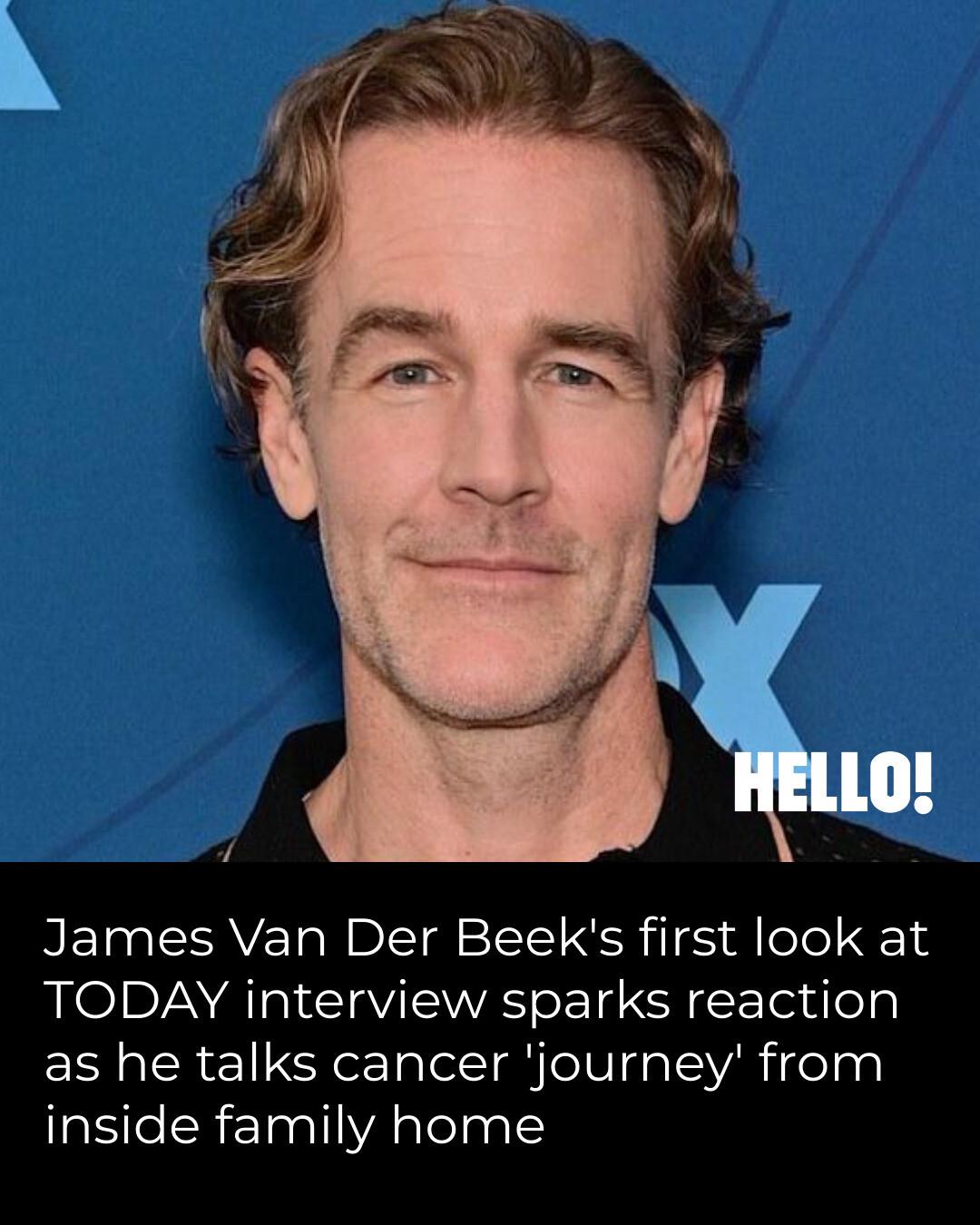 HELLO! - James Van Der Beek missed out on the Dawson's... | Facebook