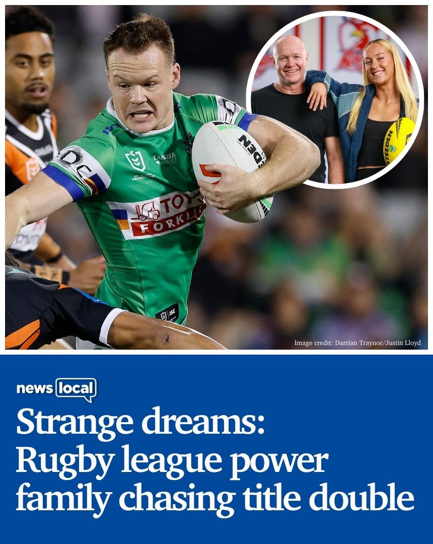 The Canberra - #NRL - Siblings Ethan and Jasmin Strange, plus their ...