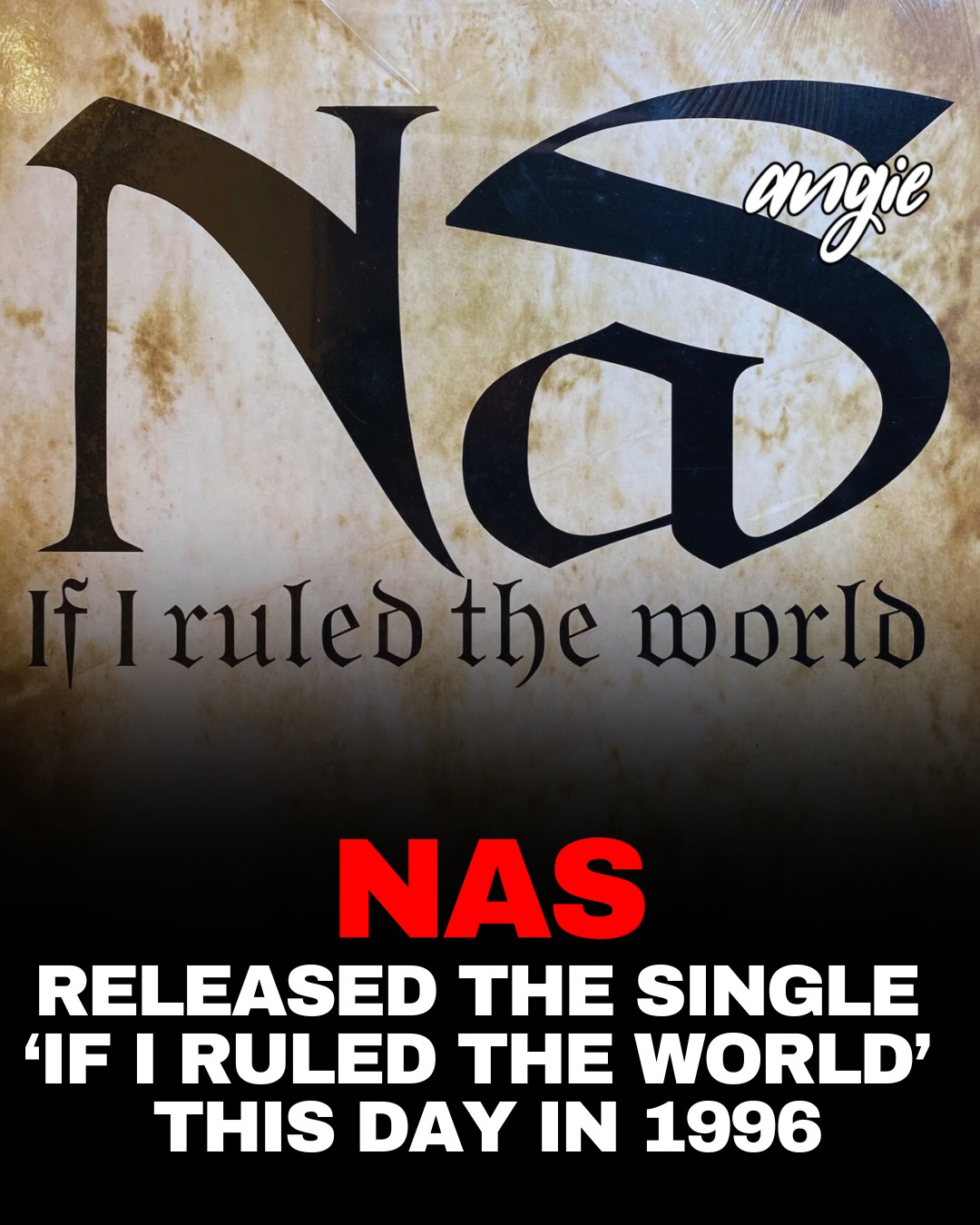 On this day in 1996, NAS released “If I Ruled the World (Imagine