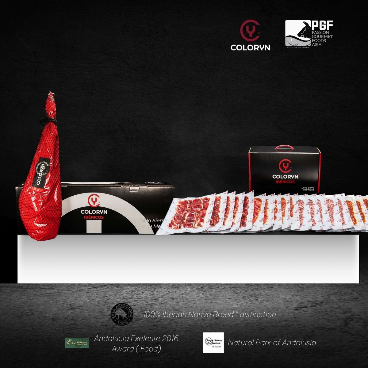 COLORYN JAMÓN IBÉRICO DE CEBO DE... - Passion Gourmet Foods | Facebook