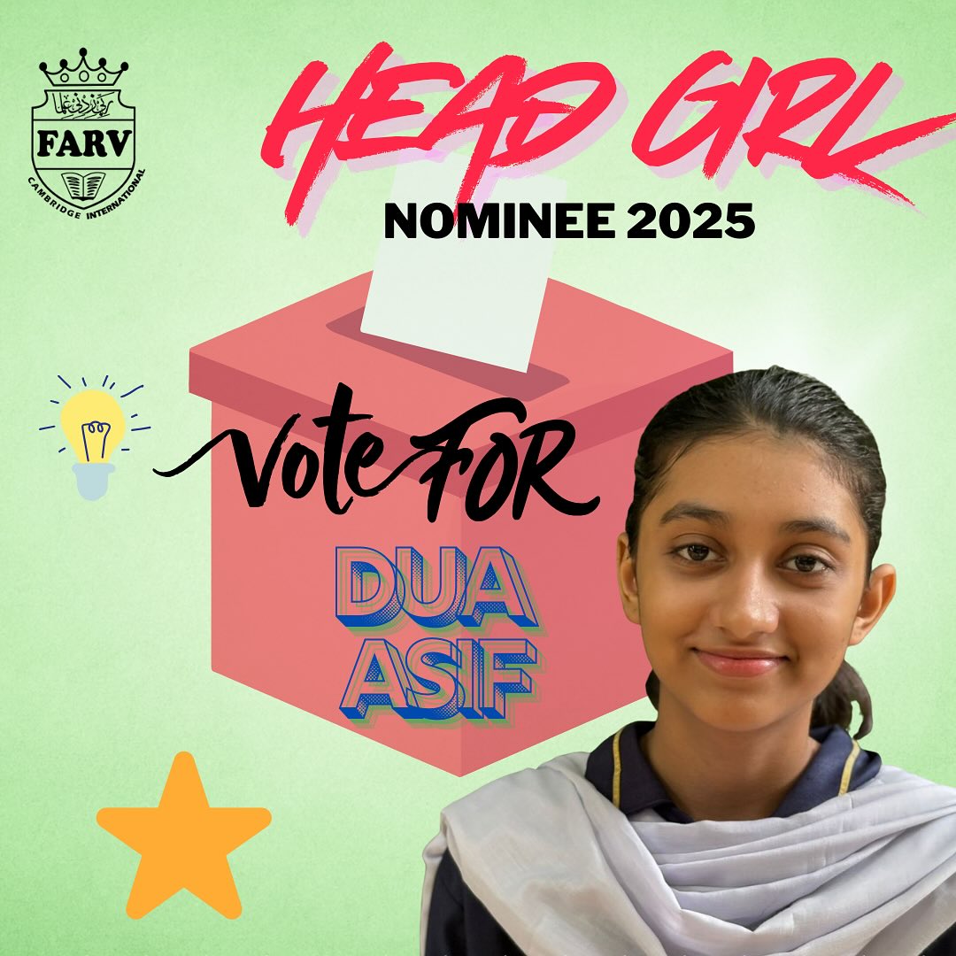 Presenting the Head Girl... - FARV Cambridge International | Facebook