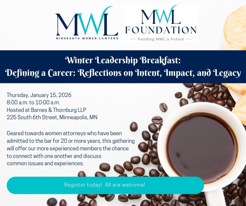 Minnesota Women Lawyers - Join the Minnesota Judicial Branch, the ...