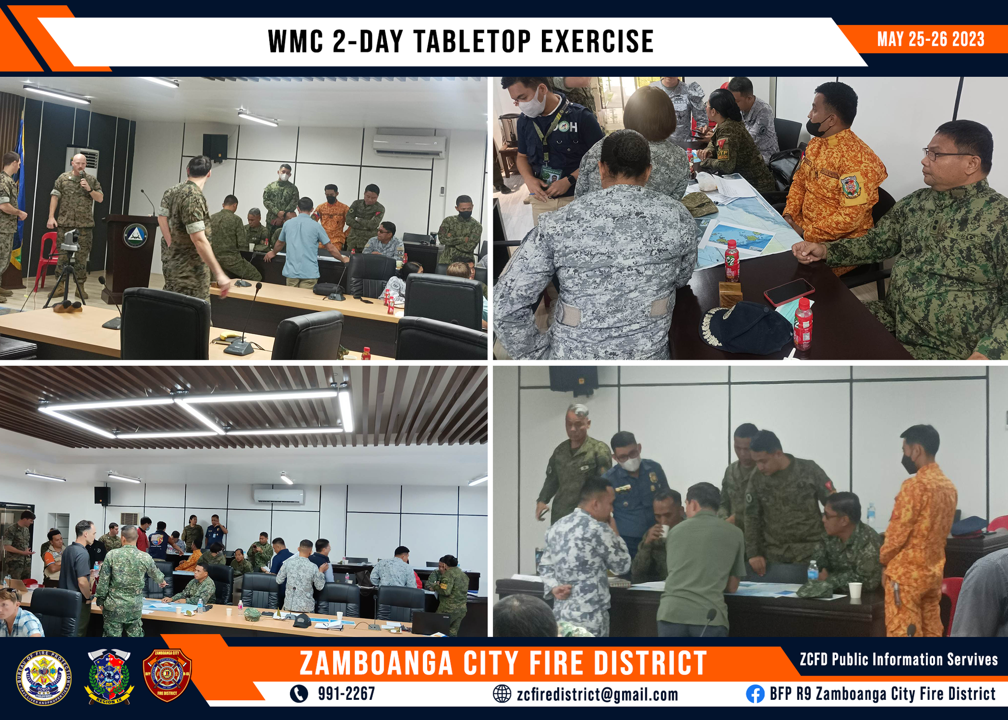 BFP - May 25-26, 2023 || WMC 2-day Tabletop Exercise || 