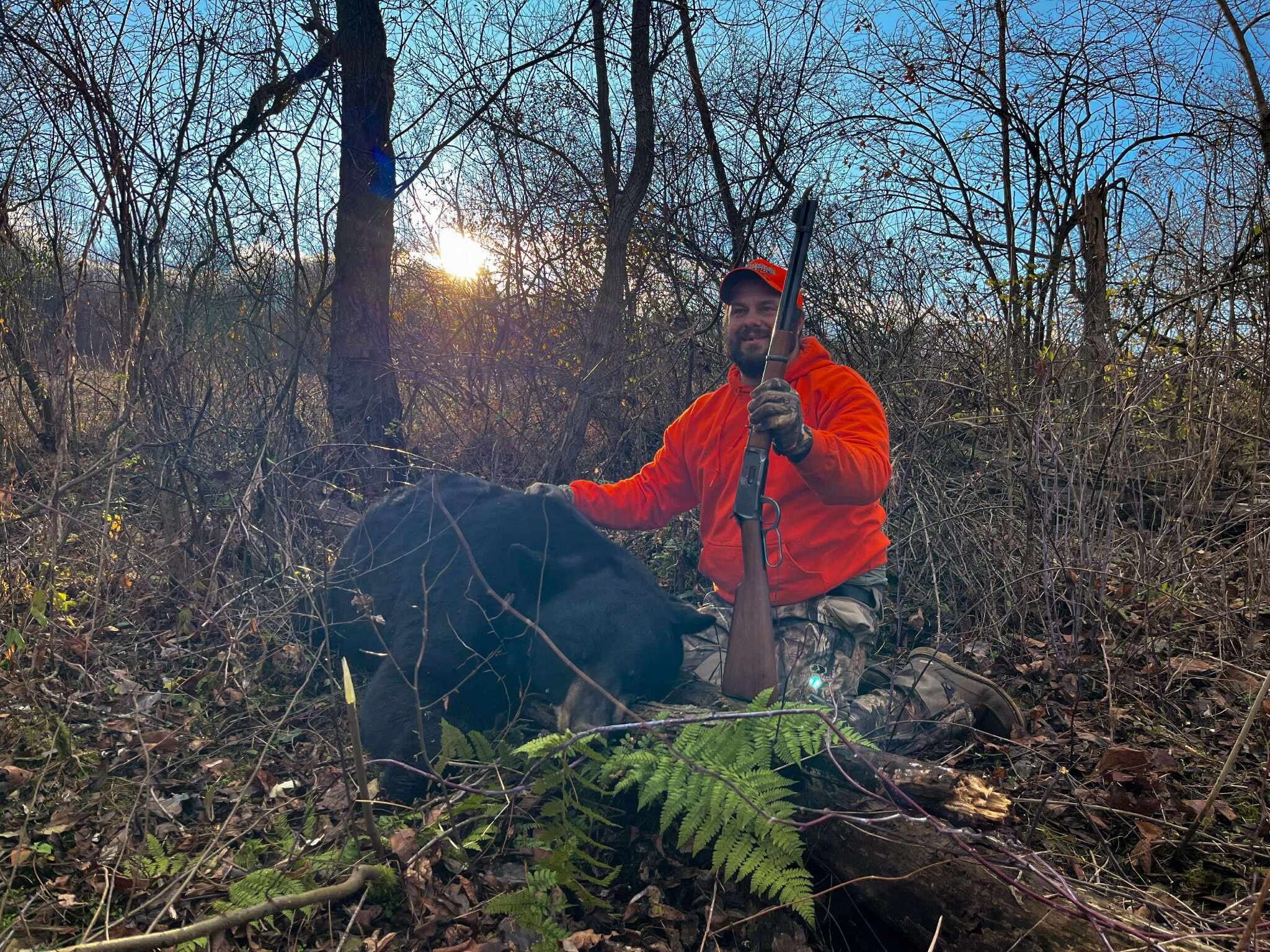 PA - Another HUGE bear to share! Here's Nick DeMase with his first ever ...