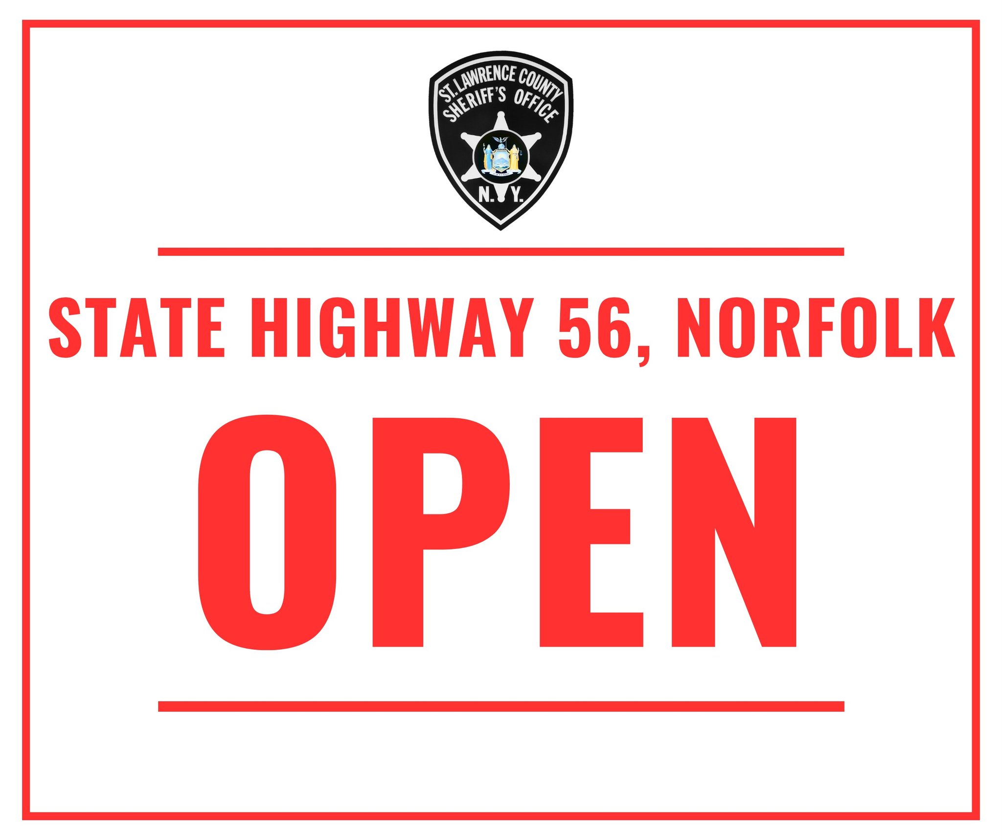 State Highway 56 in Norfolk reopened after accident