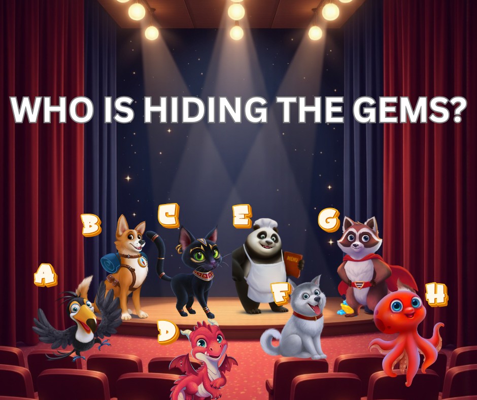 Backgammon - 🕵️‍♀️ Who's the Gem Hoarder? 💎 There's a sparkling mystery ...