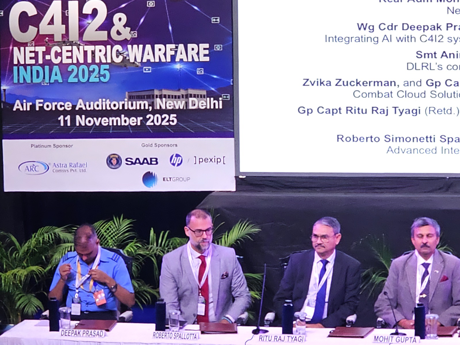Saab India - At the C412 & Net-Centric Warfare India 2025... | Facebook