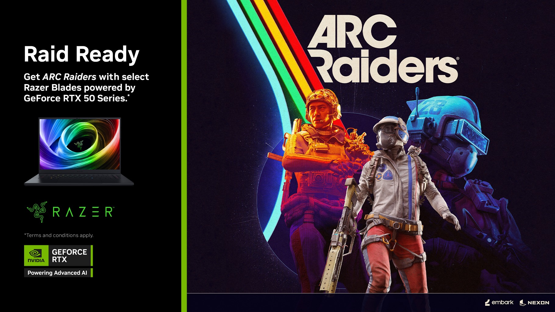 Razer - Raiders move fast—so should you. For a limited time, get ARC ...