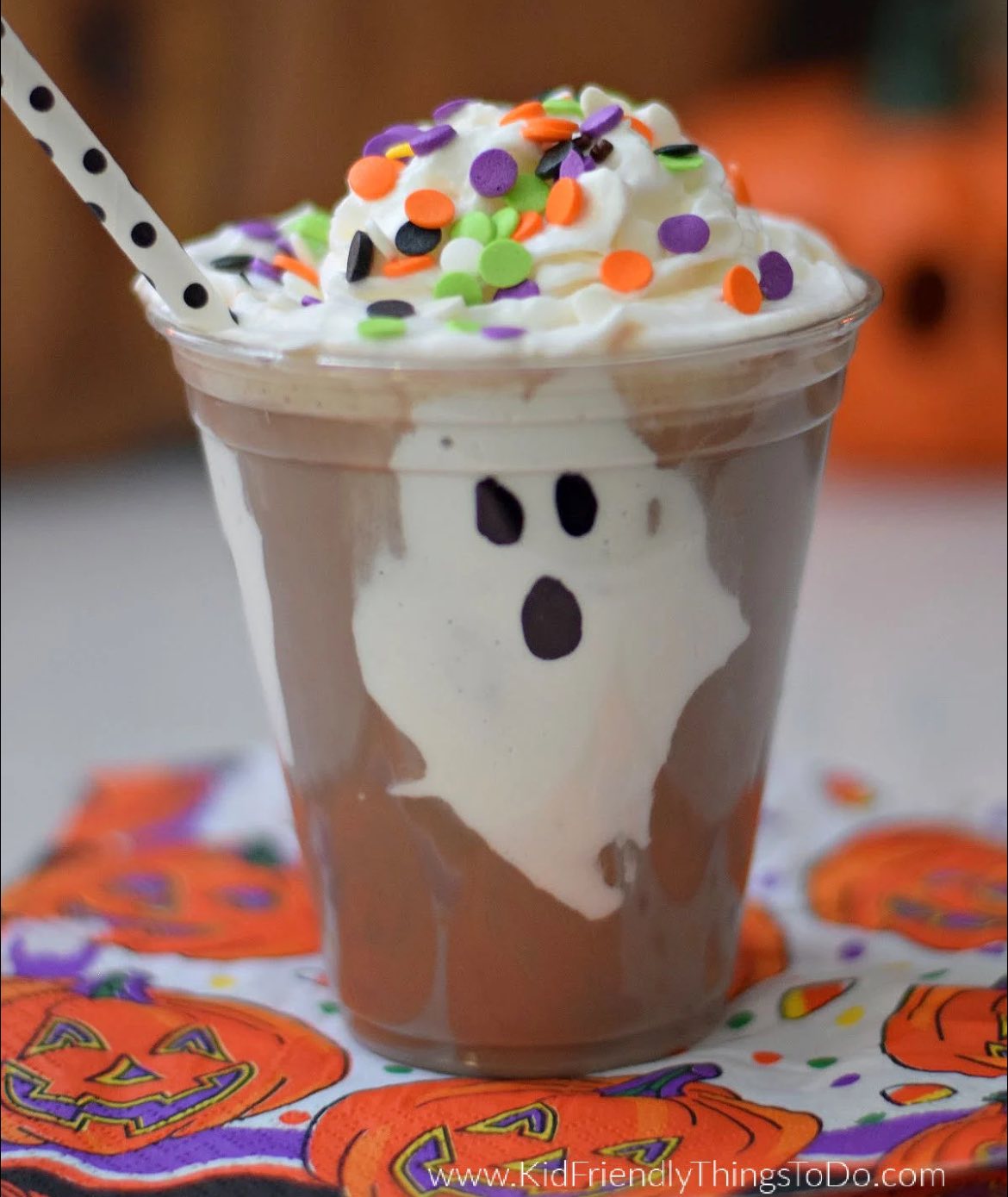 Ghost Milk - So cute and easy to make! Details in comments ?