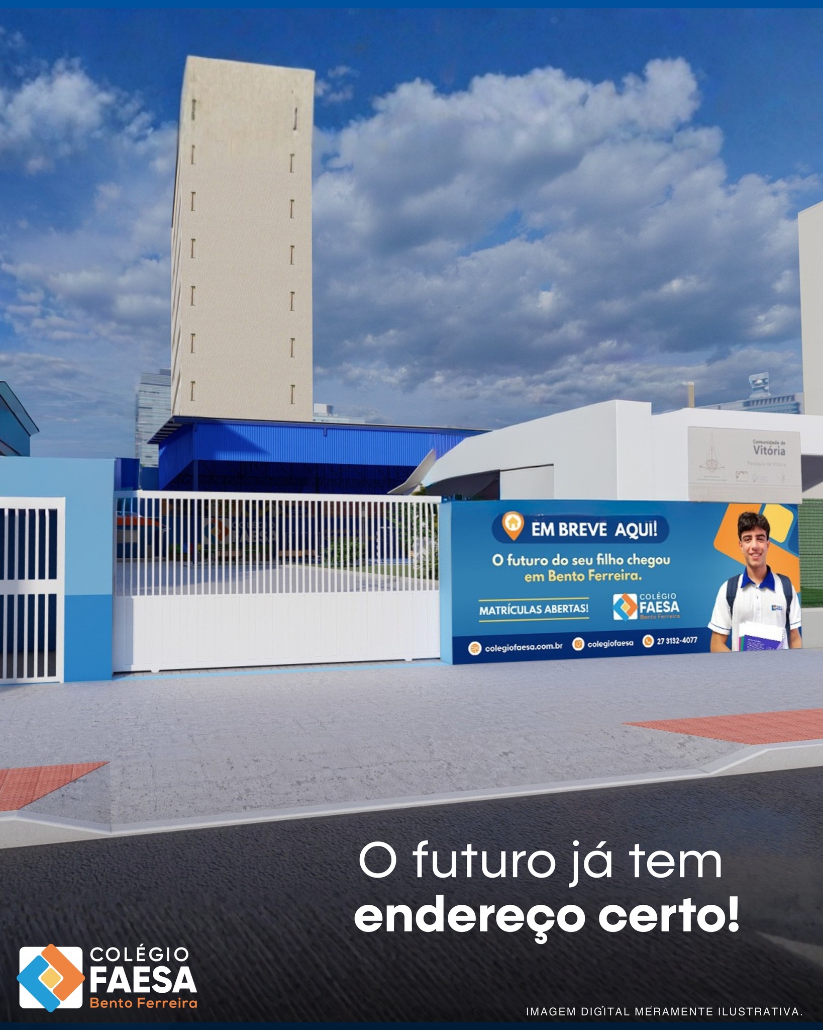 Colégio - Aqui no colégio FAESA a jornada do estudante é repleta de ...