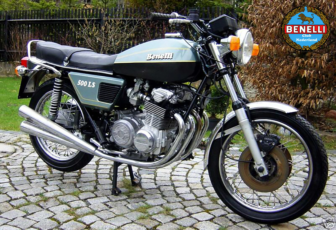 1978 Benelli 500 LS Quattro #Benelli #Benellimoto #Benelliquattro