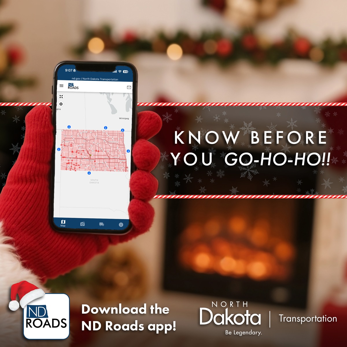 North - Santa likes candy canes, but not when they're designating No ...