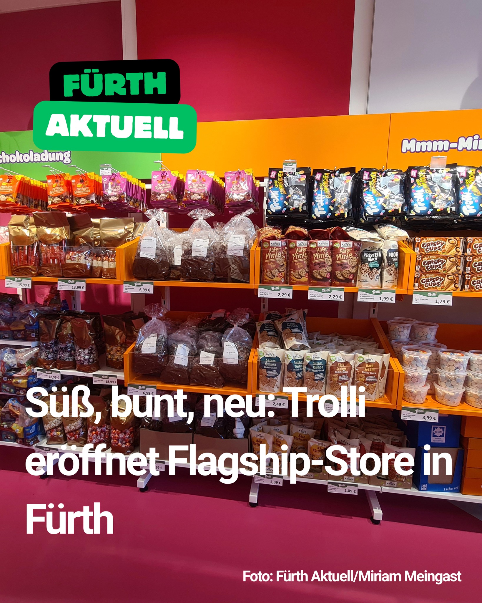 Fürth - Süß, bunt, neu: Trolli eröffnet Flagship-Store in Fürth Am 1 ...