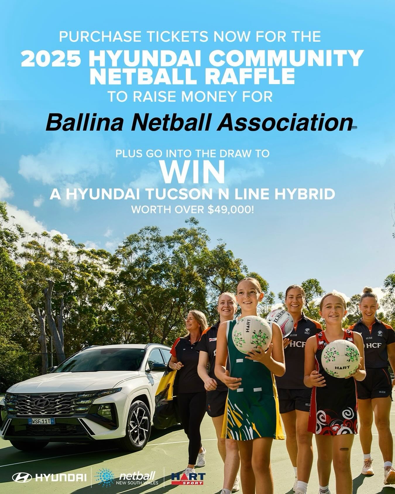 Ballina - Support Ballina Netball with the 2025 Hyundai Community ...