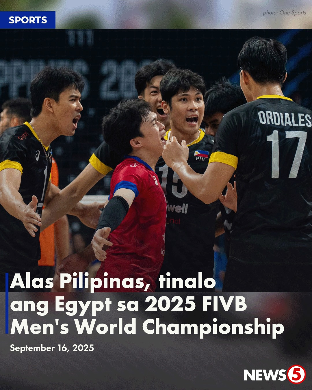 News5 - HISTORIC WIN FOR ALAS! 🇵🇭🔥 Tinalo ng Alas Pilipinas ang ...