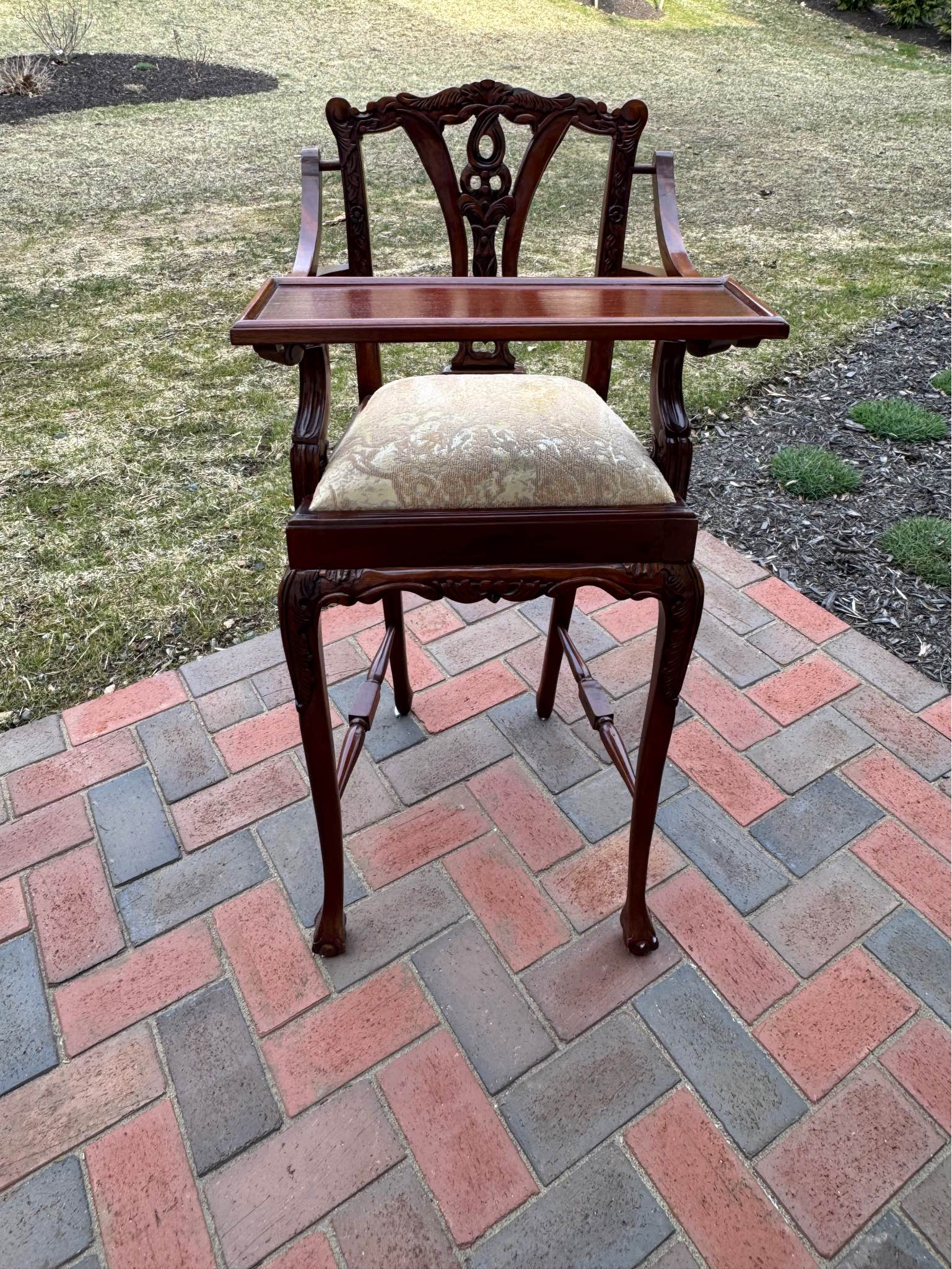 Beautiful vintage high chair. Restored - Chairs - Canton, Connecticut ...