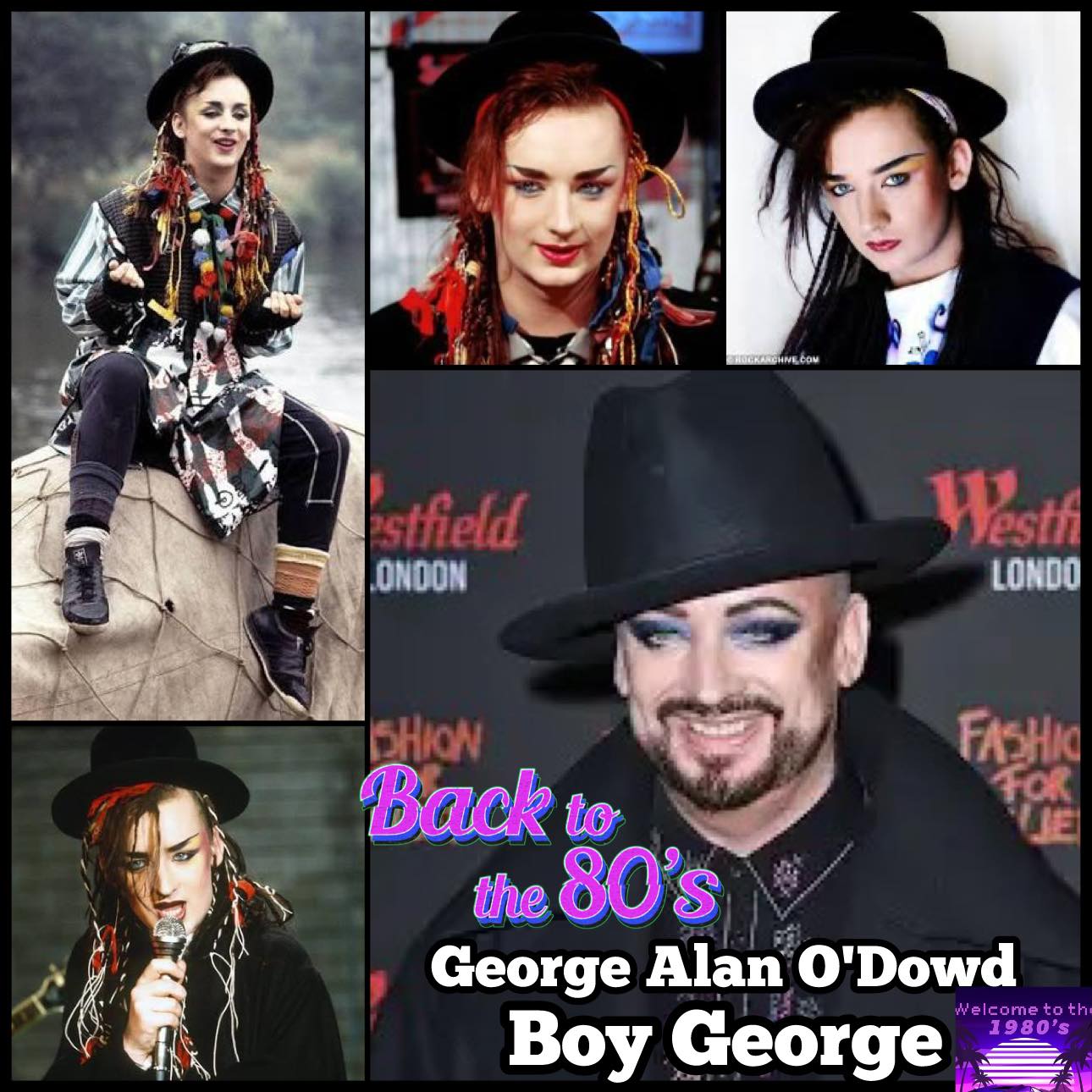 On June 14, 1984, a wax figure of Culture Club frontman Boy George