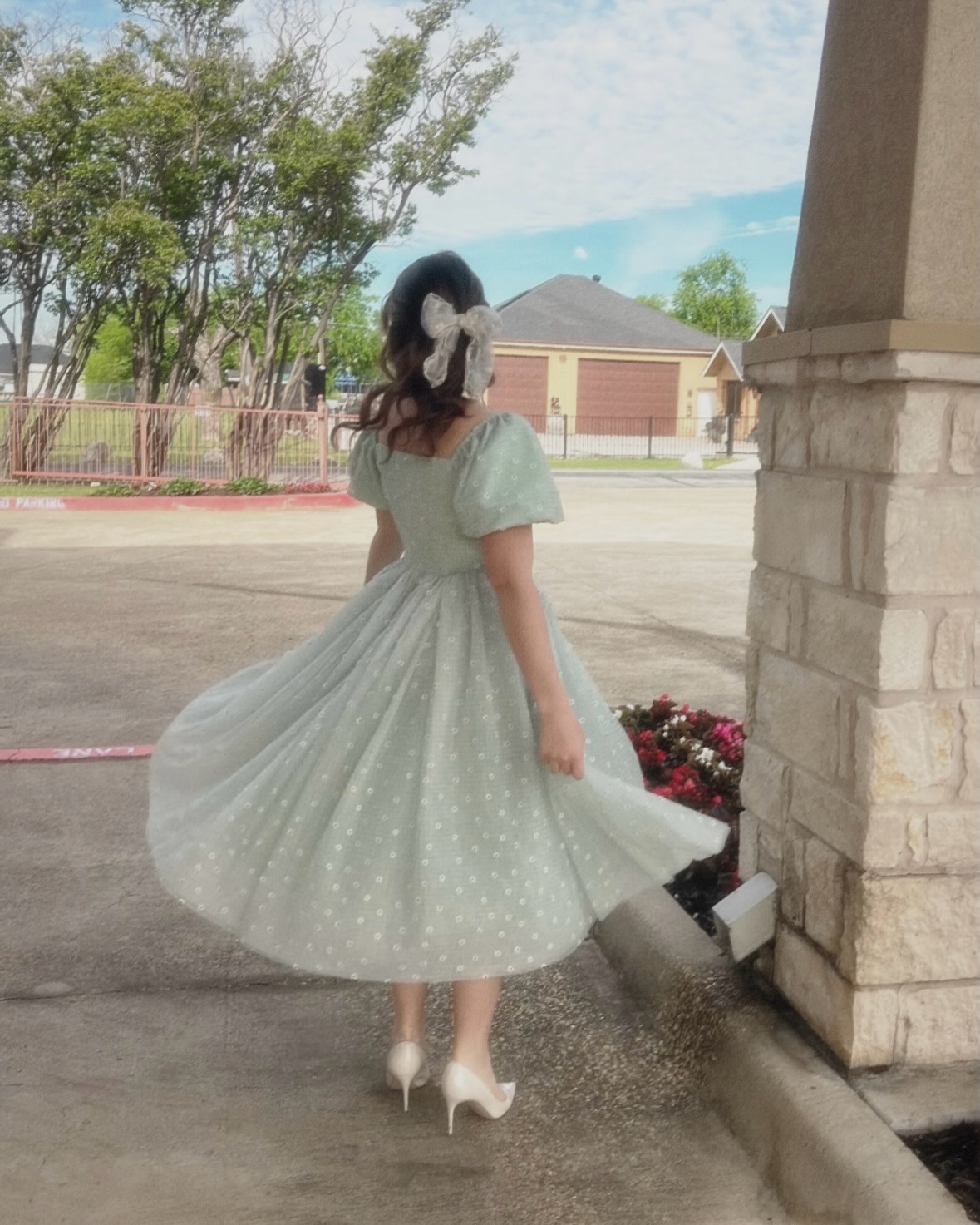 flowered maxi dress Petal and Pup Women's Christabel Tiered Size:Juniors/Women 4 age_2026 Butter Luxe Long Sleeve or no bra