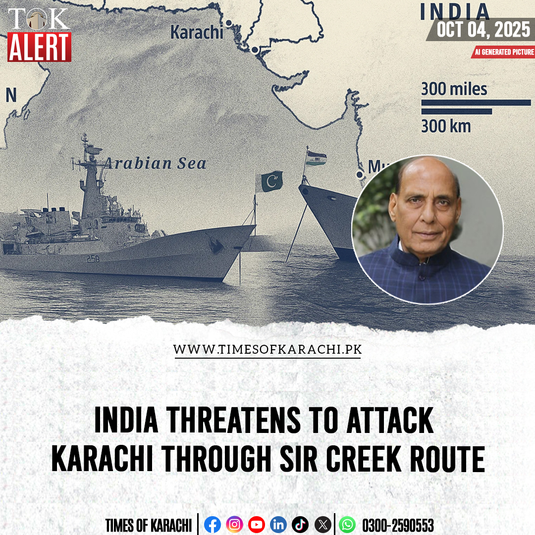 Indian Defence Minister Rajnath Singh... - Times of Karachi | Facebook