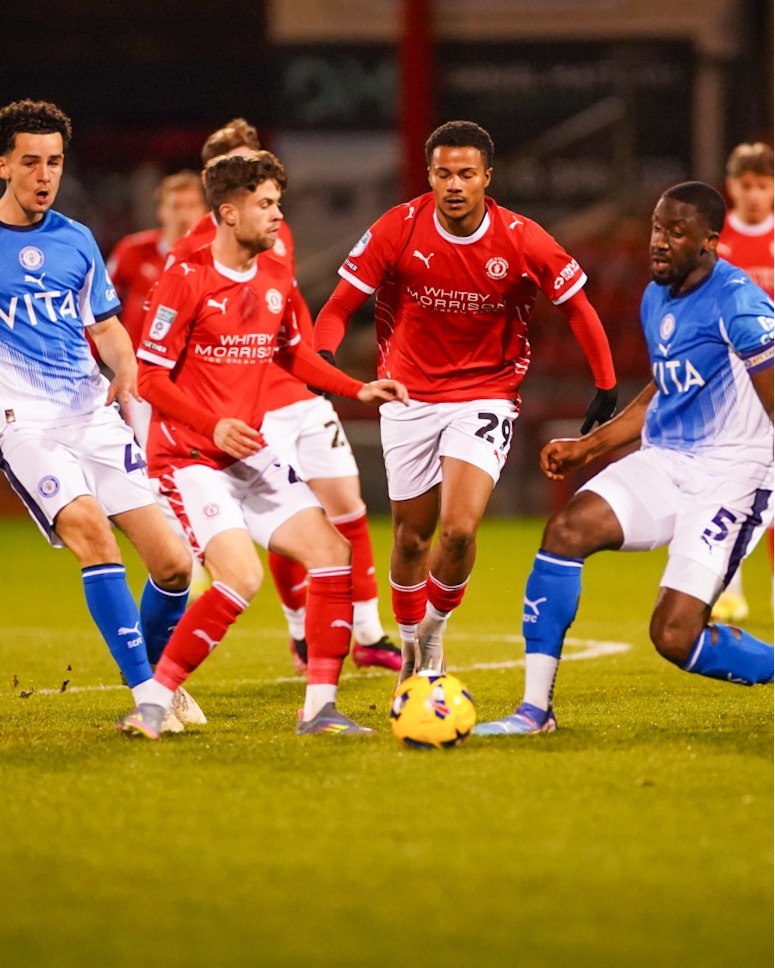 46' Back underway with a... - Crewe Alexandra Football Club | Facebook