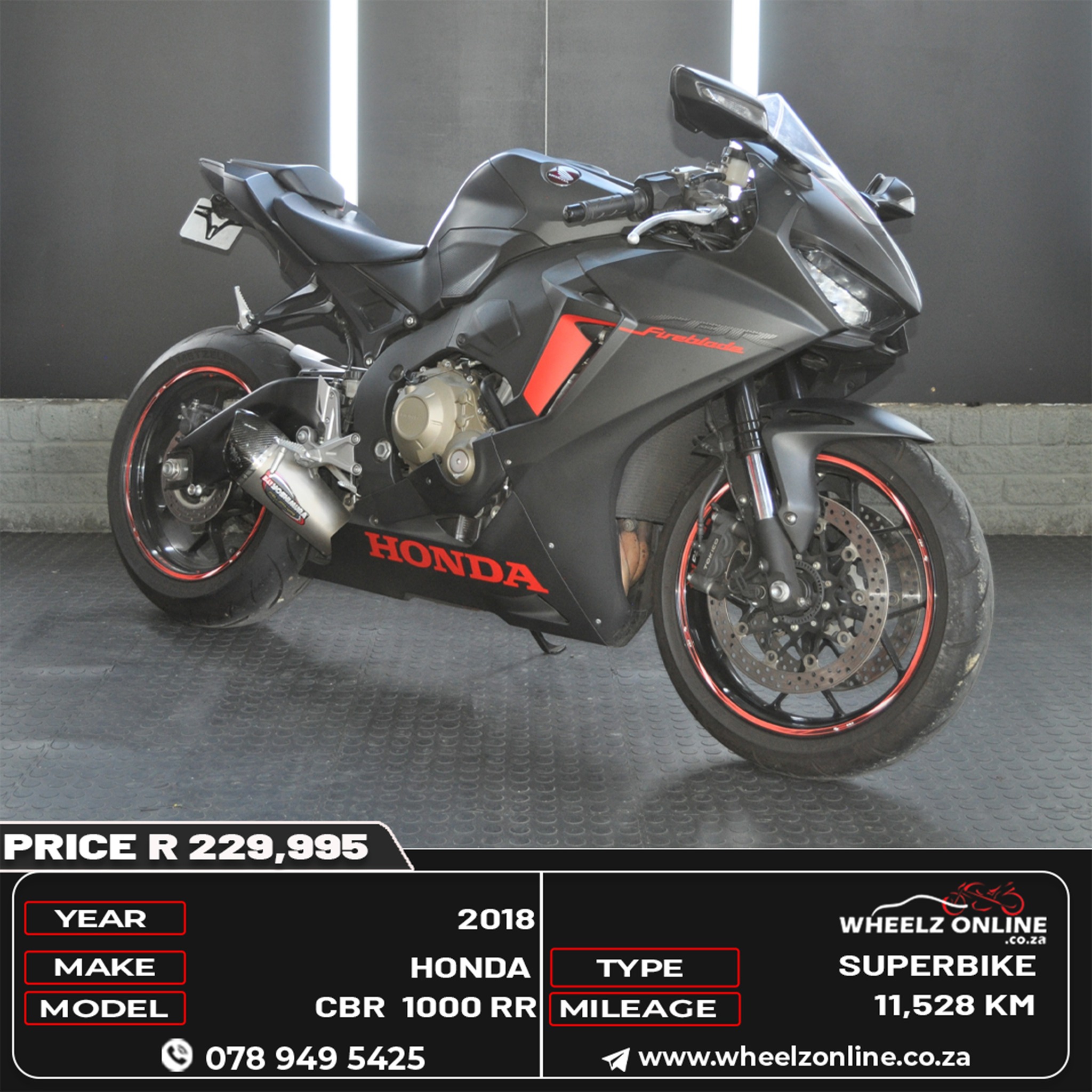 🔥 THE FIREBLADE LEGACY – HONDA CBR1000RR Purebred. Proven