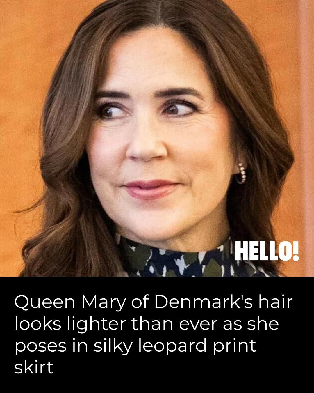 HELLO! - Denmark's Queen Mary proved Christmas isn't all about red and ...