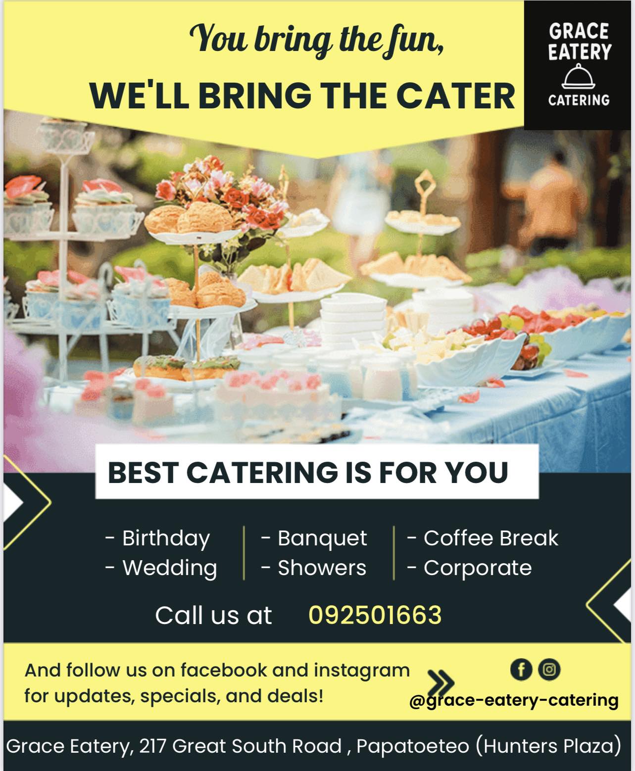 Grace Eatery Catering | Auckland