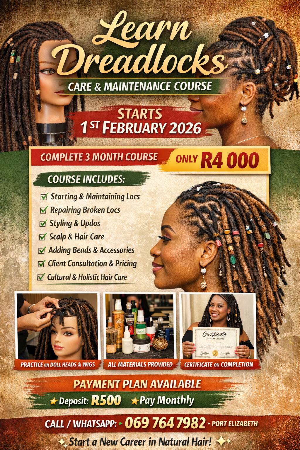 🌟 SKILLS TRAINING CLASSES NOW OPEN – 2026 ENROLMENT 🌟 Learn a skill ...