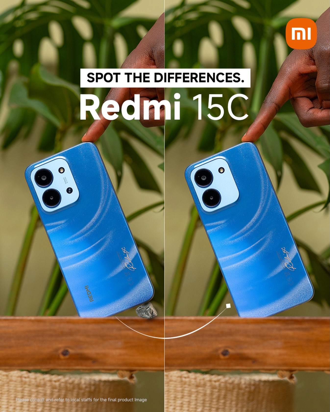 Xiaomi - 👀 Redmi 15C eye test! Can you spot all 4 differences? Drop ...