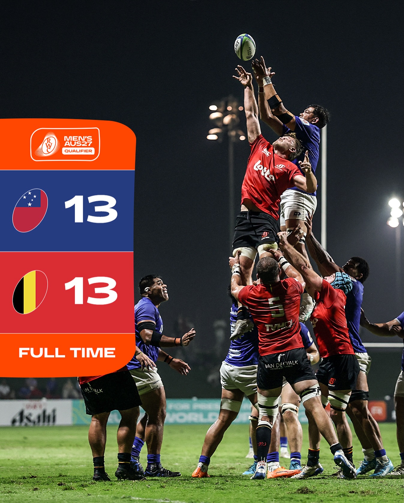 Rugby - The most competitive finish ends in a draw 🤯 #RWC2027 | Facebook