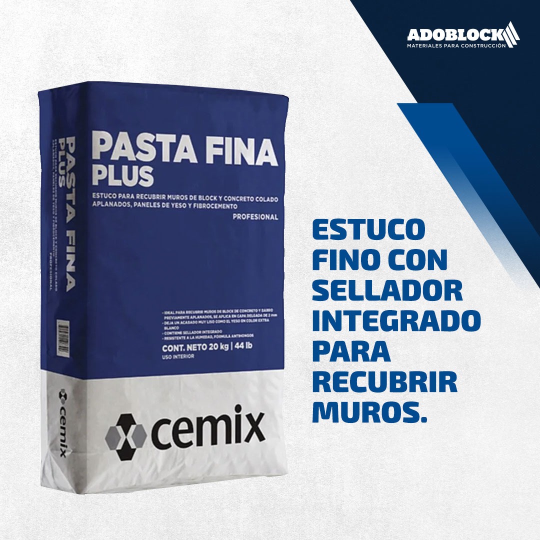 Adoblock - 🧱 ¡Acabados perfectos con la calidad de Cemix! Descubre la ...