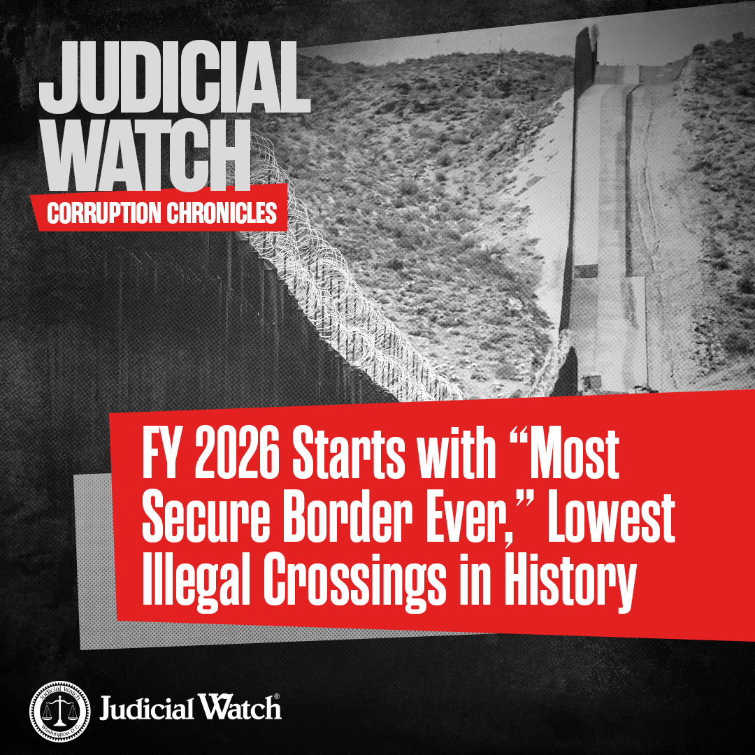 Judicial Watch - When it comes to border security, fiscal... | Facebook