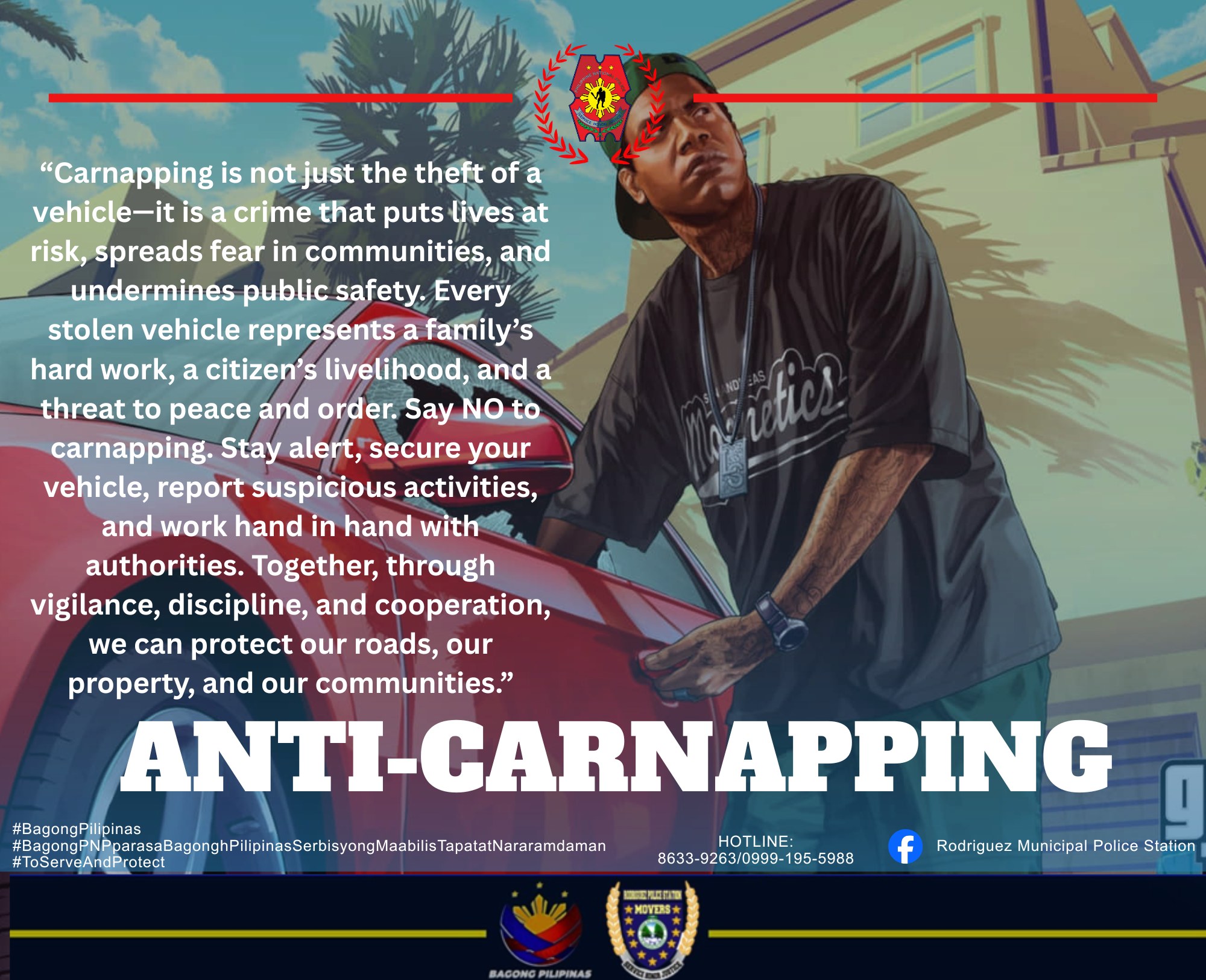 Rodriguez - ANTI-CARNAPPING #BagongPilipinas # ...