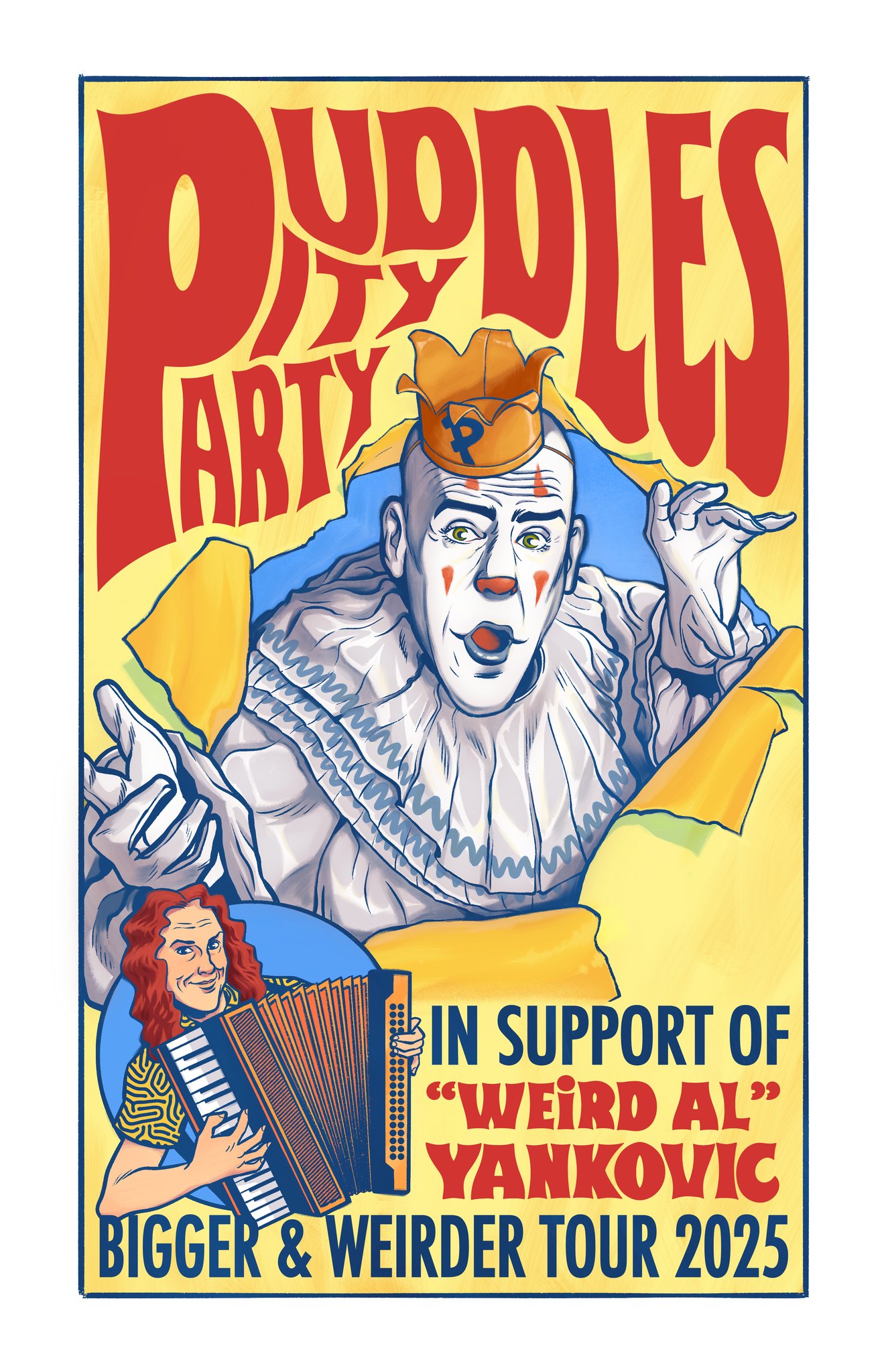 Oh hello, P3ers!! Hot off the press. Puddles in support of 