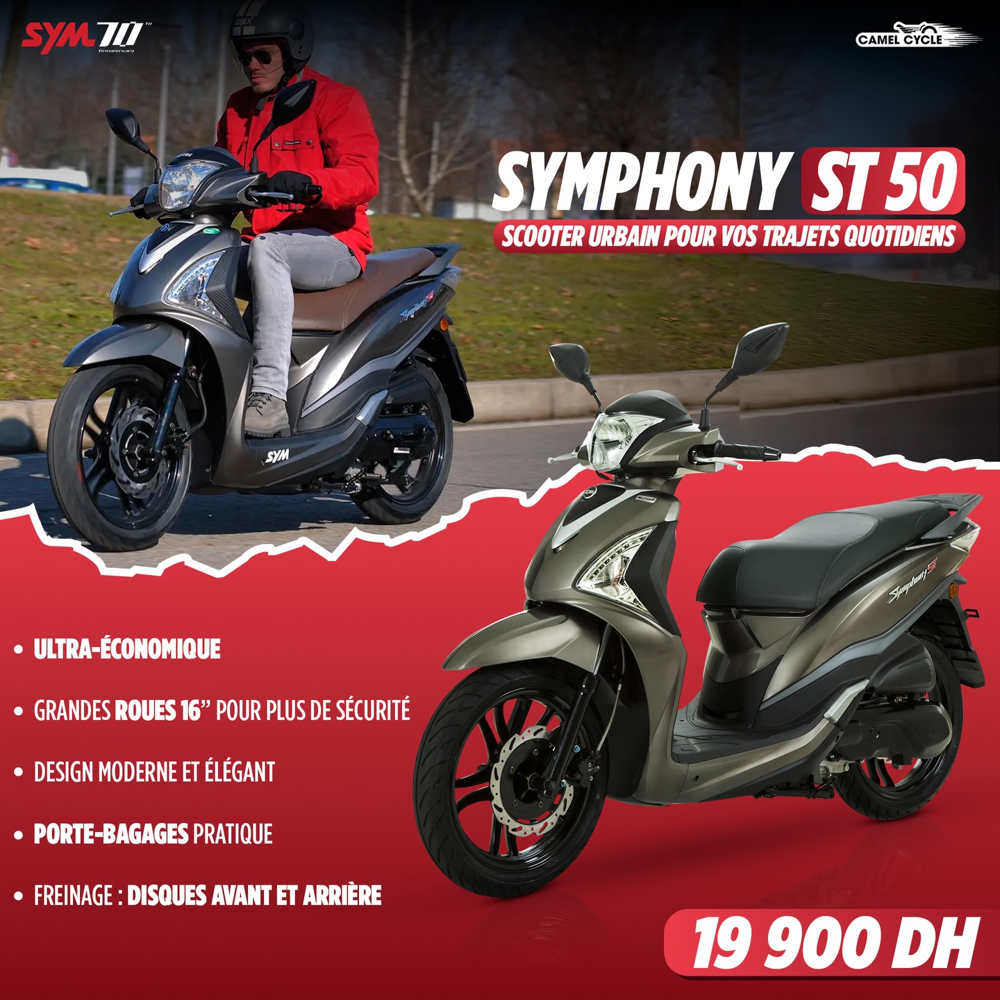 SYM Scooters MAROC | Casablanca
