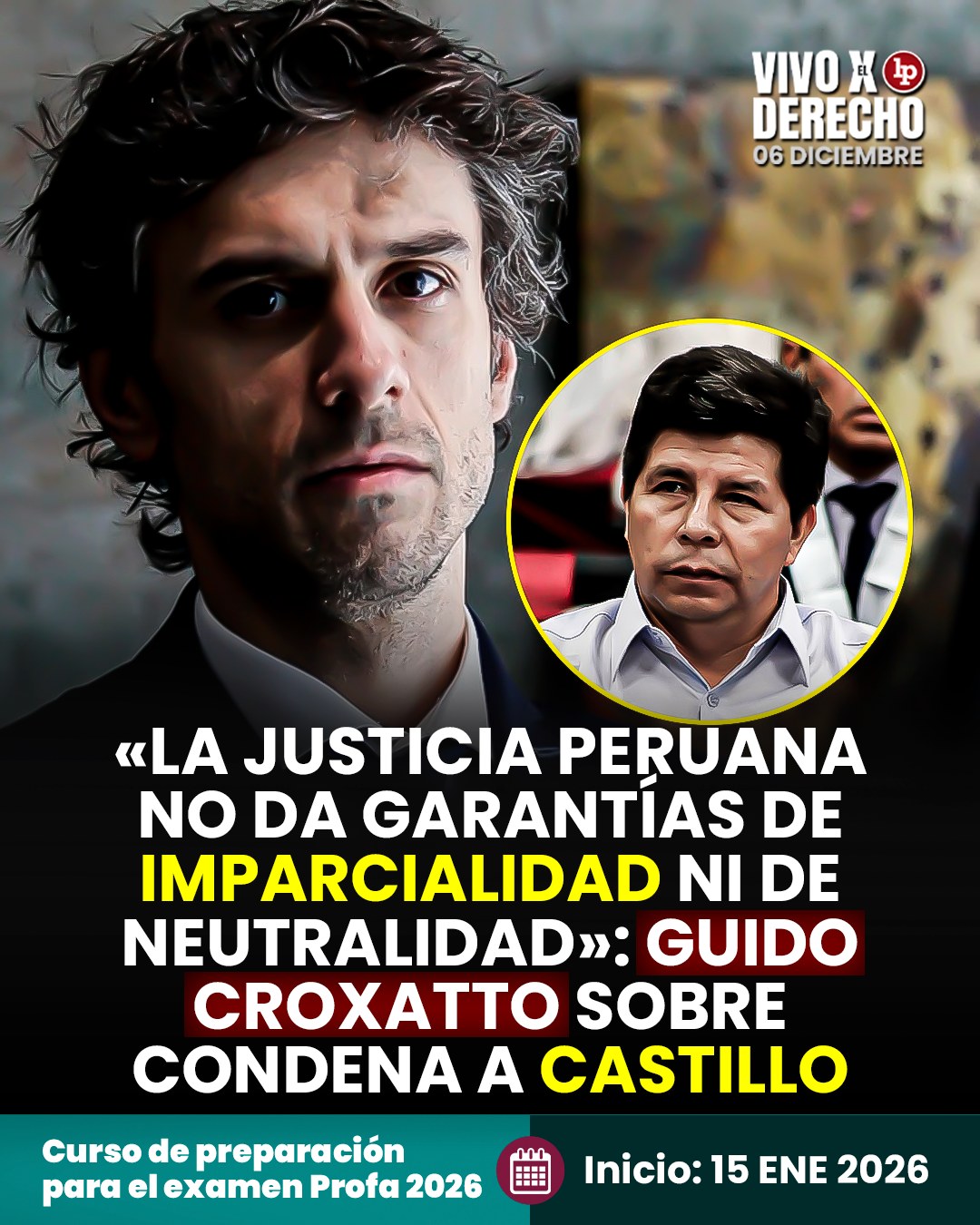 LP - 🔴 «La justicia peruana no da garantías de imparcialidad ni de ...