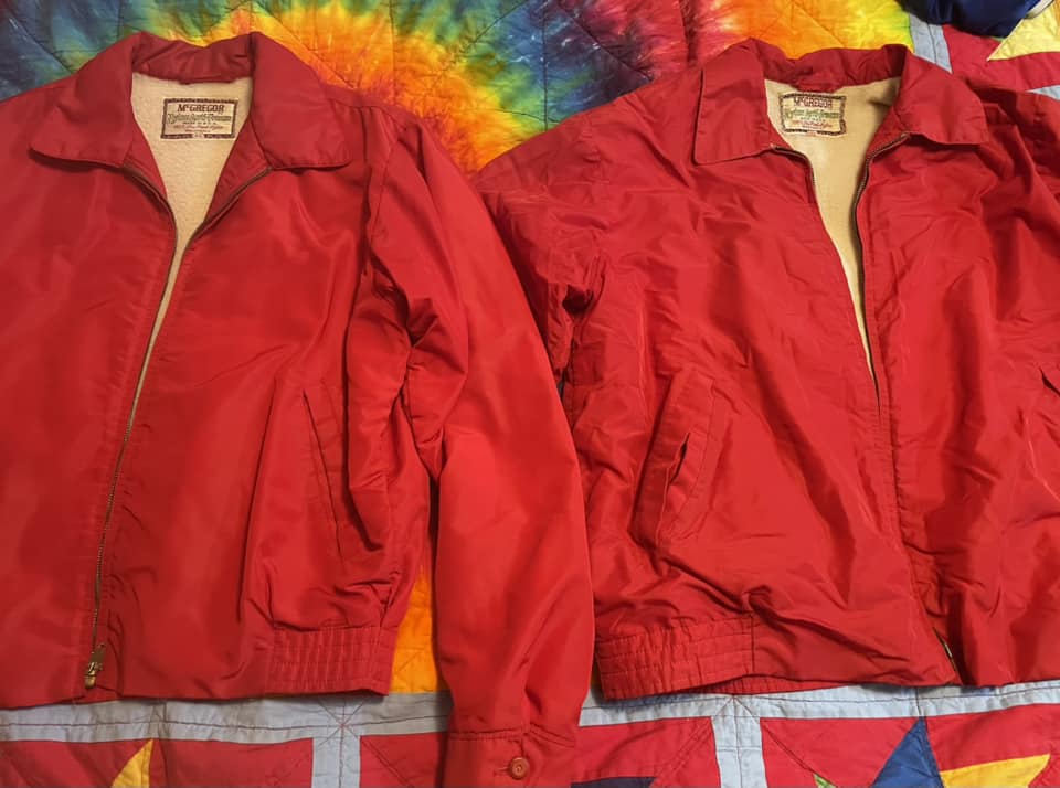 McGregor Anti Freeze Jackets in the 1950s