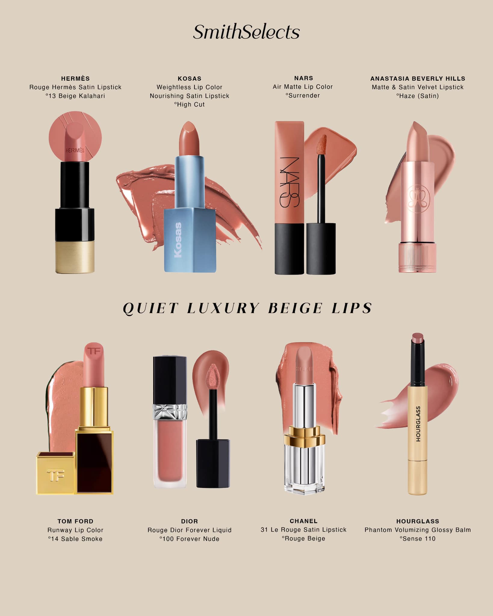 Luxury lipsticks featured by smithselects including Tom Ford